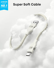 Anker USB-A to USB-C Cable (3 ft, Upcycled-Braided)(2-Pack)