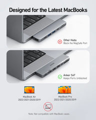 Anker 547 USB-C Hub (7-in-2, for MacBook)