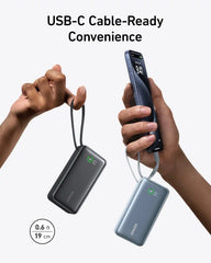 Anker Nano Power Bank (30W, Built-In USB-C Cable) WM