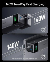 Anker 737 Power Bank (PowerCore 24K) and Anker Nano Charger (70W, 3 Ports)