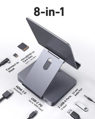Anker 551 USB-C Hub (8-in-1, Tablet Stand)