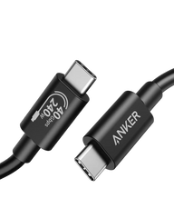 Anker 515 USB-C to USB-C Cable (Thunderbolt 4 Compatible)(2 packs)