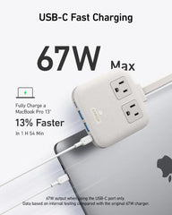 Anker Nano Charging Station (6-in-1, 67W) and Anker Nano Travel Adapter (5-in-1, 20W, 1-Pack)