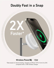 Refurbished Anker MagGo Wireless Charging Station (3-in-1 Stand)