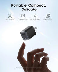 Anker Nano Charger (45W) with USB-C to USB-C Cable WM