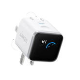 Anker Nano Charger (45W, Smart Display, 180° Foldable)