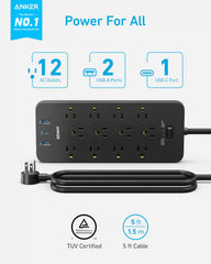 Anker 351 Power Strip WM