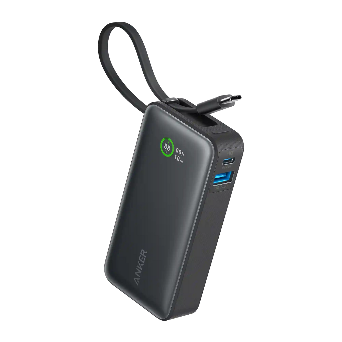 Anker Nano Power Bank (30W, Built-In USB-C Cable) WM