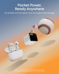 Anker Nano Charger (45W, Smart Display, 180° Foldable) WM