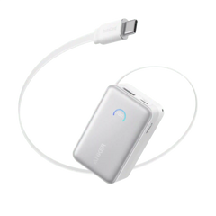Anker Nano Power Bank (10K, 45W, Built-In Retractable USB-C Cable)