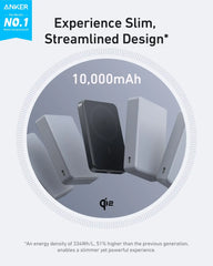 Anker MagGo Power Bank (10K, Slim)  | 2-Pack