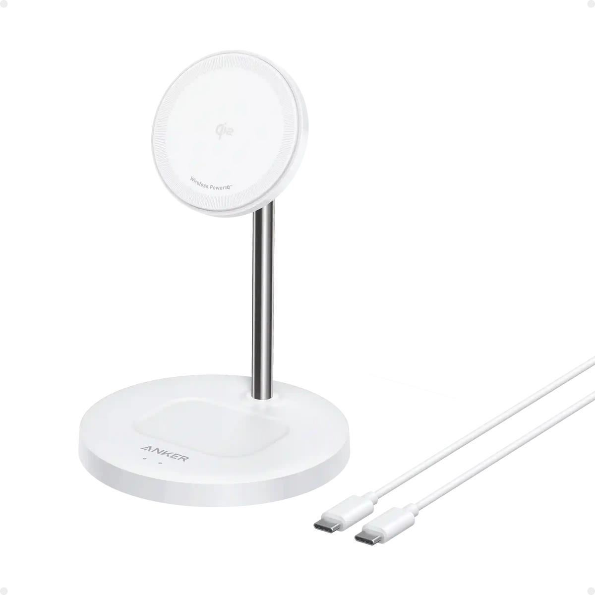 Refurbished Anker MagGo Wireless Charger (2-in-1, Stand)
