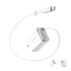Anker Nano Charger (35W, Built-In Retractable USB-C Cable)