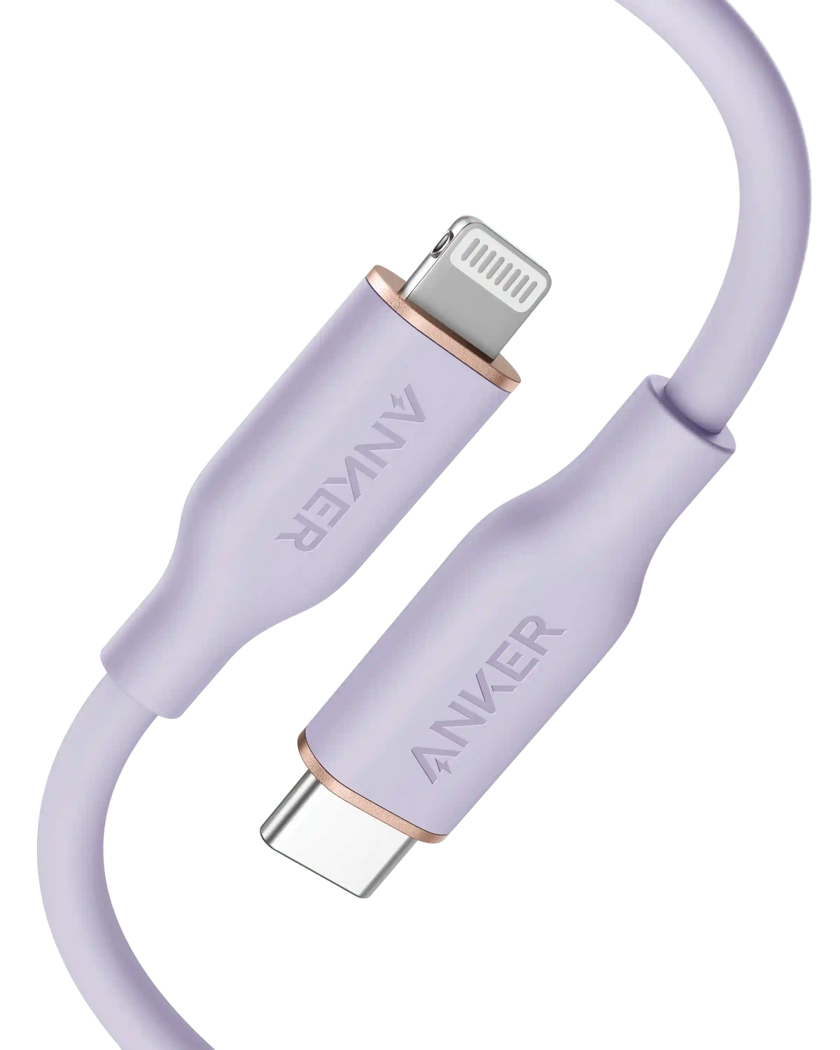 Anker 641 USB-C to Lightning Cable (Flow, 3ft Silicone)
