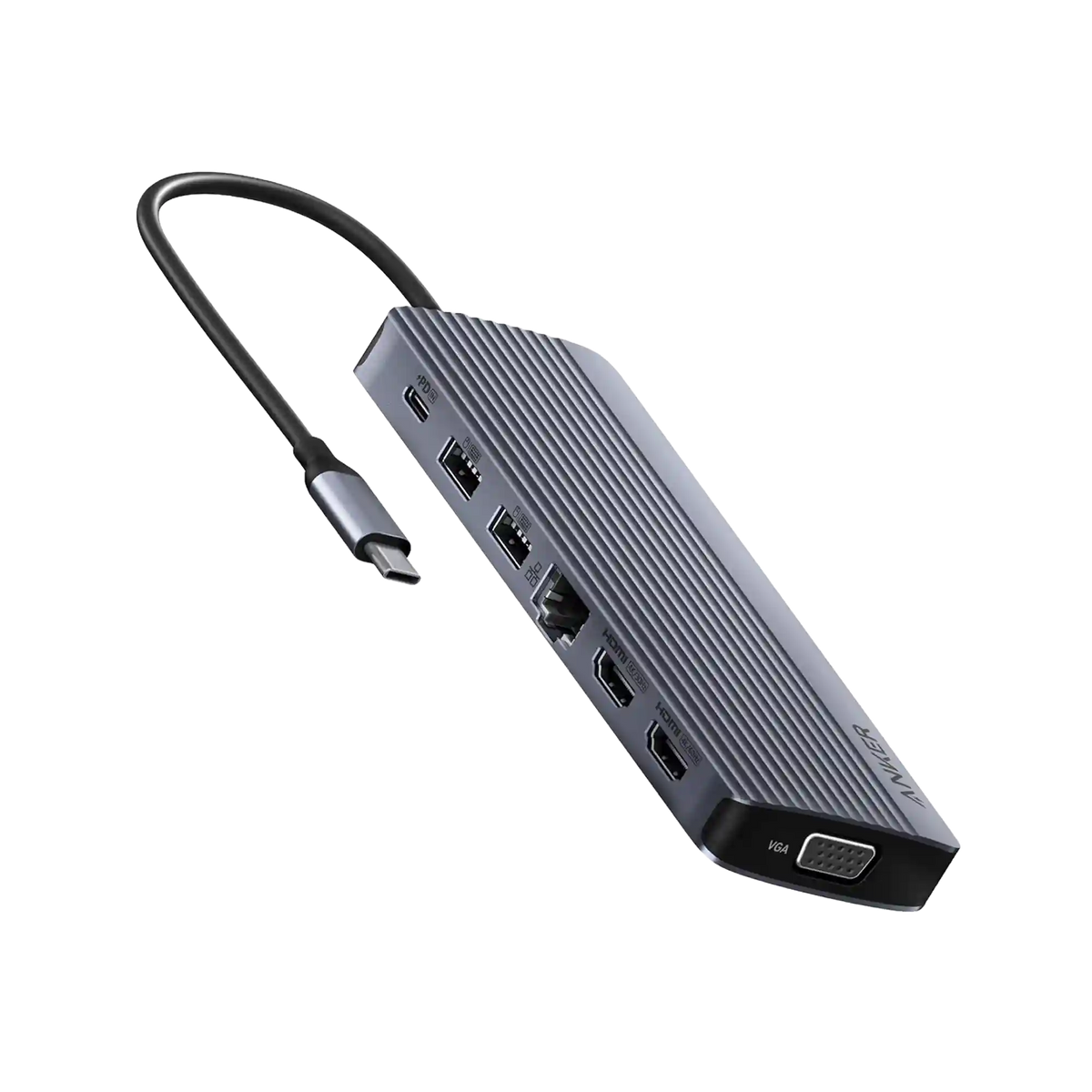 Refurbished Anker USB-C Hub (14-in-1, Triple Display)