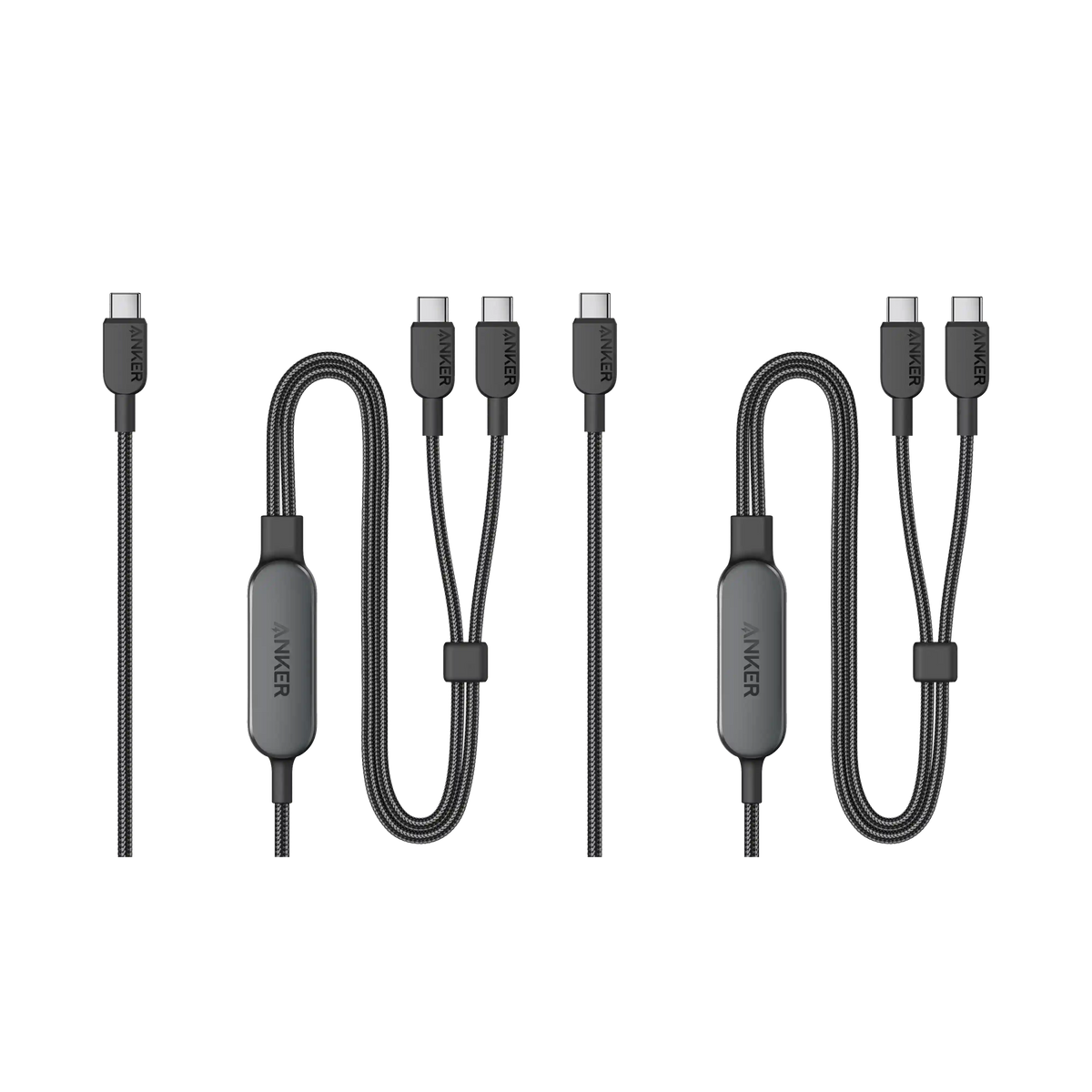 Anker 140W 2-in-1 USB-C to USB-C Cable 2 Pack