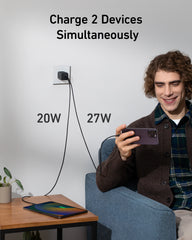 Anker 523 Charger (Nano 3, 47W, 2-pack)